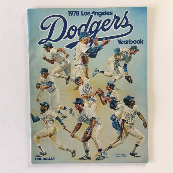 Vintage MLB programs 1977 1978 LA Dodgers, 1977 World Series - Picture 3 of 4